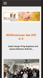 Mobile Screenshot of elif-ev.de